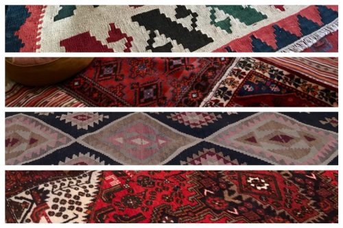 Persian & Killim Rugs available with a Roundhouse Yurt.