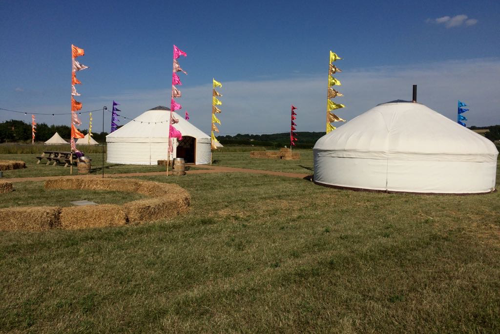 Festival yurts in the Cotswolds Roundhouse Yurts Roundhouse Yurts festival yurts at a leading UK festival yurts.