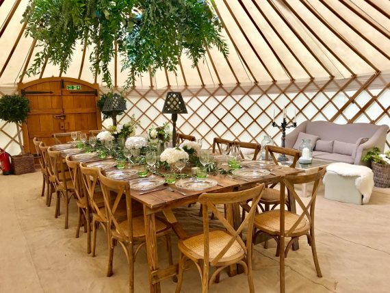 Roundhouse Yurts Wedding Party