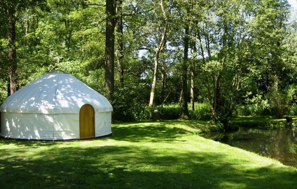 A yurt from the yurt makers workshop