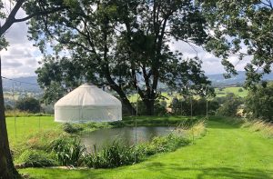 Wedding Night Yurt with a view