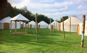 Lost Village Festival yurts